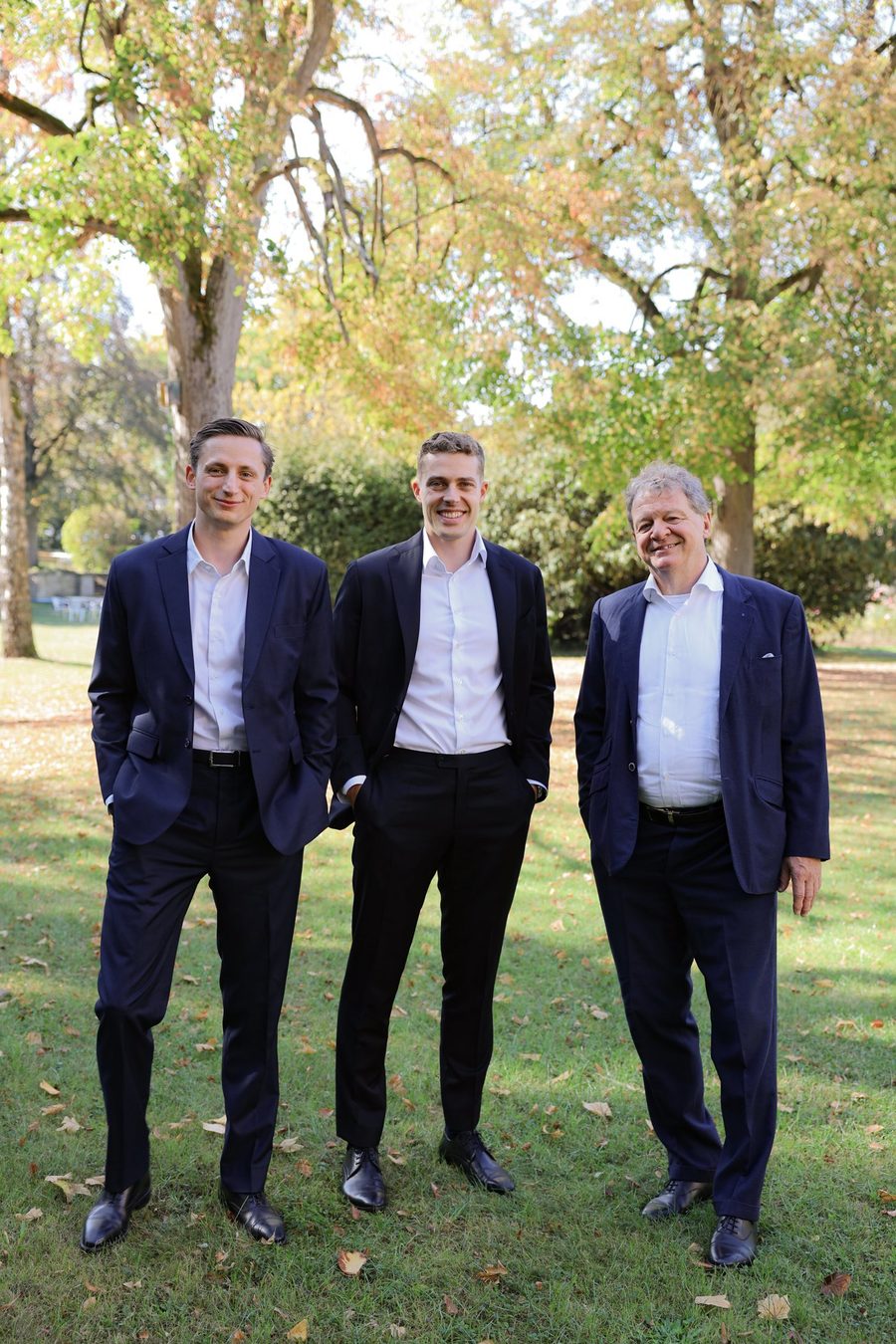 Loïc Nathan, Max Meyer and Paul Chambers, the three Polarix partners